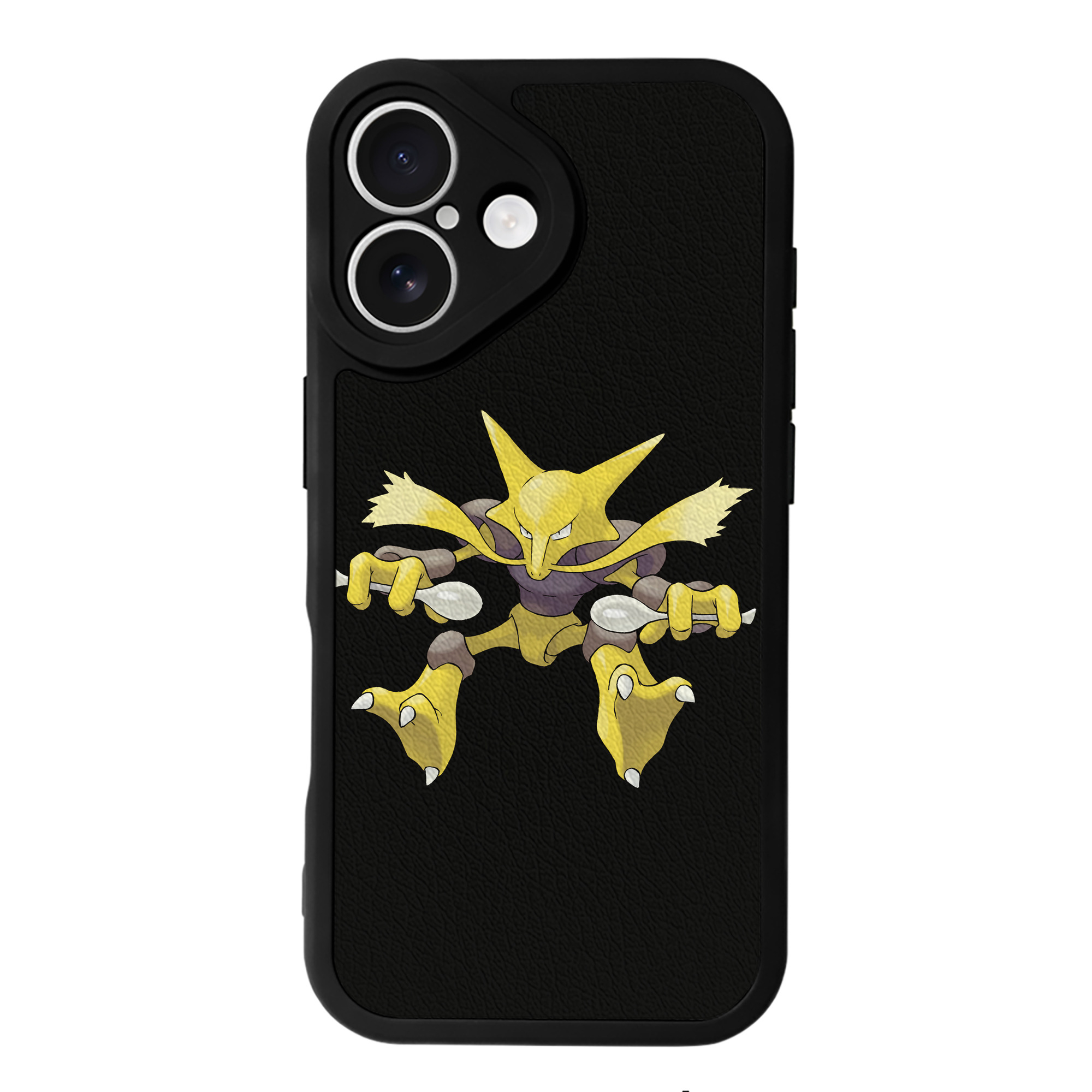 （画像用） ポケットモンスター Pokémon 【iPhone 16シリーズ対応】シリコンスマホケース（レザー調） 材質：シリコン